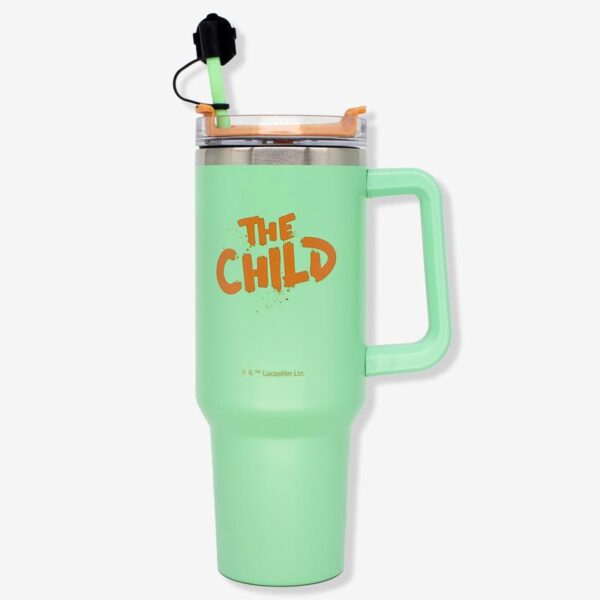 CANECAO TUMBLER C/PINGENTE 1,15LT THE CHILD - Imagem 2