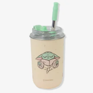 COPO NEO C/CANUDO 300ML BABY YODA