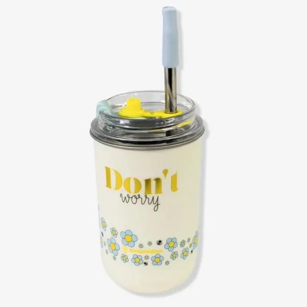 COPO NEO C/CANUDO 300ML ABELHINHA - Imagem 2