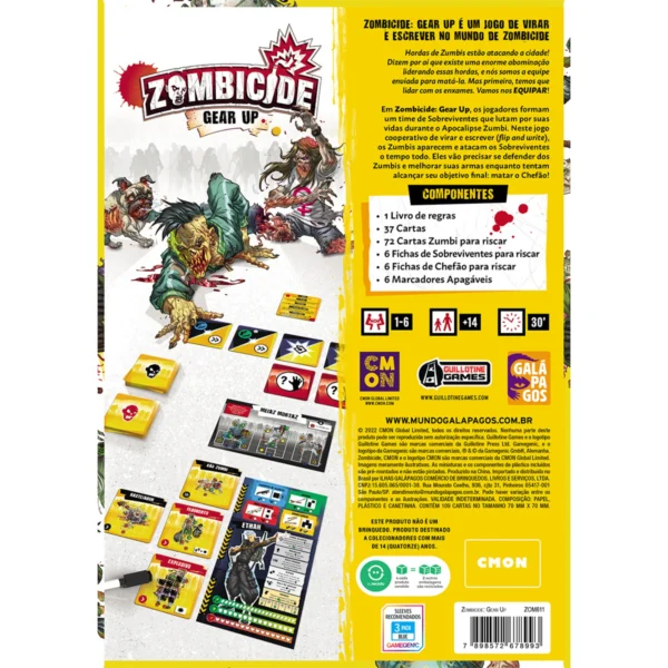 ZOMBICIDE GEAR UP - Imagem 2