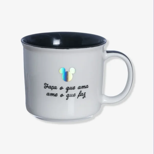 CANECA TOM 350ML MICKEY AMO QUE FAZ - Imagem 2