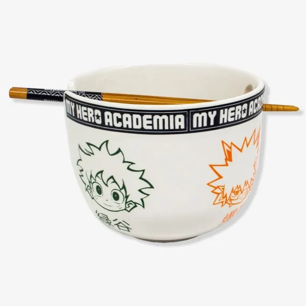 BOWL C/HASHI 500ML MY HERO ACADEMIA - Imagem 2