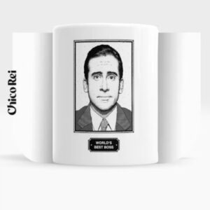CANECA THE OFFICE - TAMANHO 325 ML, COR : BRANCO CANNOLI