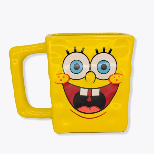 CANECA FORMATO 3D 450ML BOB ESPONJA