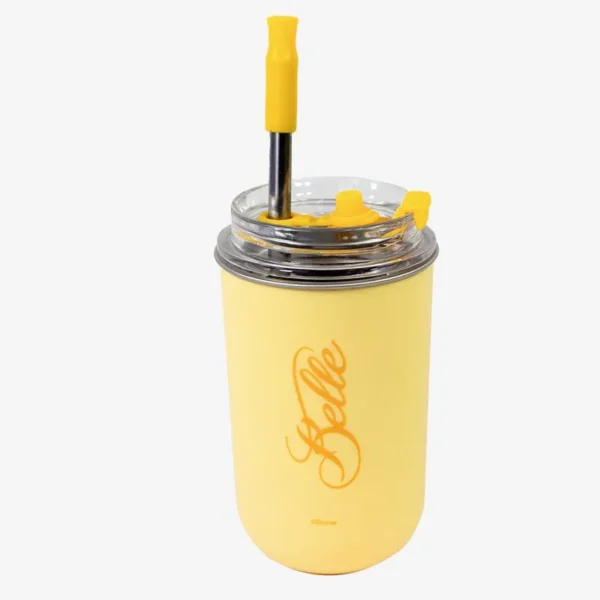 COPO NEO C/CANUDO 300ML BELA - Imagem 2