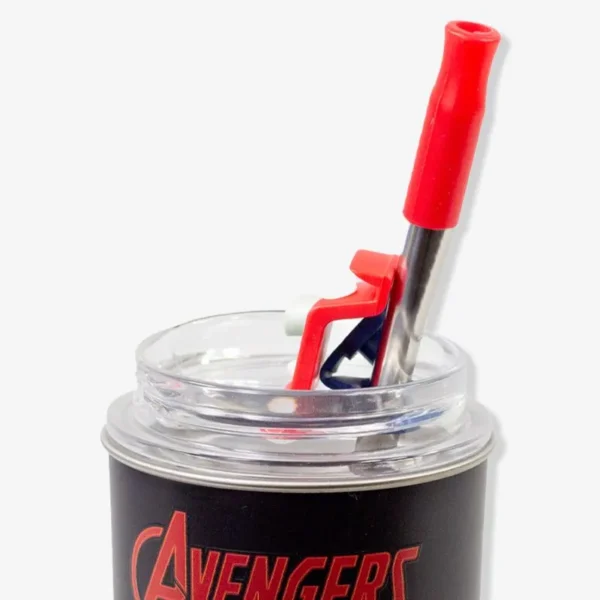 COPO NEO C/CANUDO 300ML AVENGERS - Imagem 3