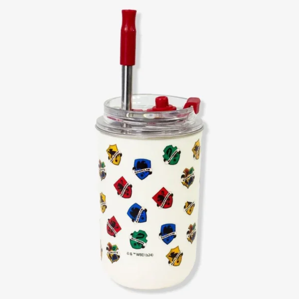 COPO NEO C/CANUDO 300ML HOGWARTS - Imagem 2