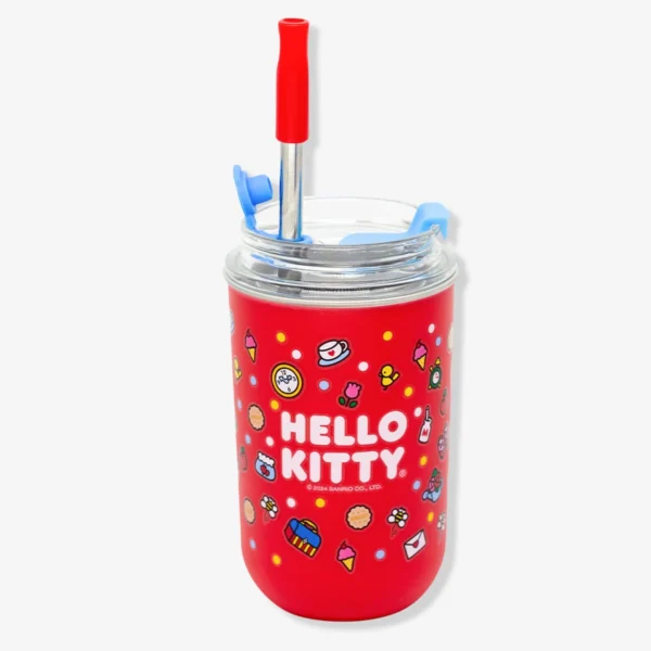 COPO NEO C/CANUDO 300ML HELLO KITTY - Imagem 2