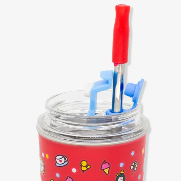 COPO NEO C/CANUDO 300ML HELLO KITTY - Imagem 3
