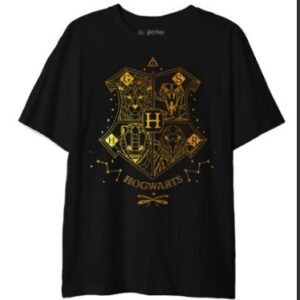 CAMISETA HP BRASAO HOGWARTS REGULAR