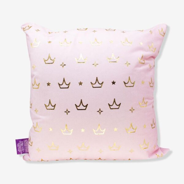 ALMOFADA FIBRA VELUDO 40X40CM PRINCESAS - Imagem 2