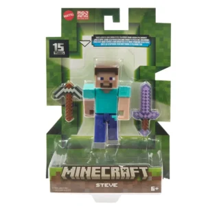 BONECO E PERSONAGEM MINECRAFT VANILLA FIG 8CM (S) UNIDADE - MATTEL