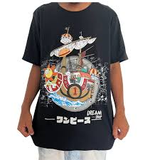 CAMISETA ONE PIECE SUNNY V2 PRETO