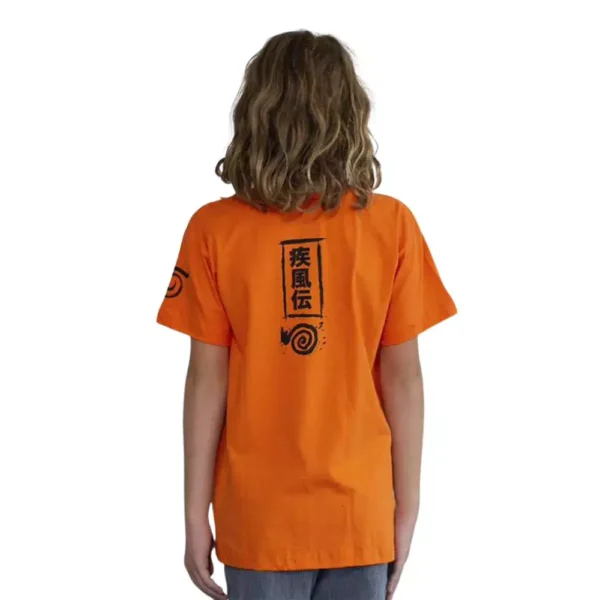 CAMISETA NARUTO KAGE BUNSHIN LARANJA - Imagem 5