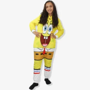 MACACAO KIGURUMI INFANTIL BOB ESPONJA