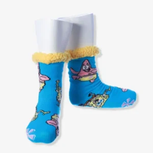 PANTUFA COZY BOB ESPONJA PATTERN