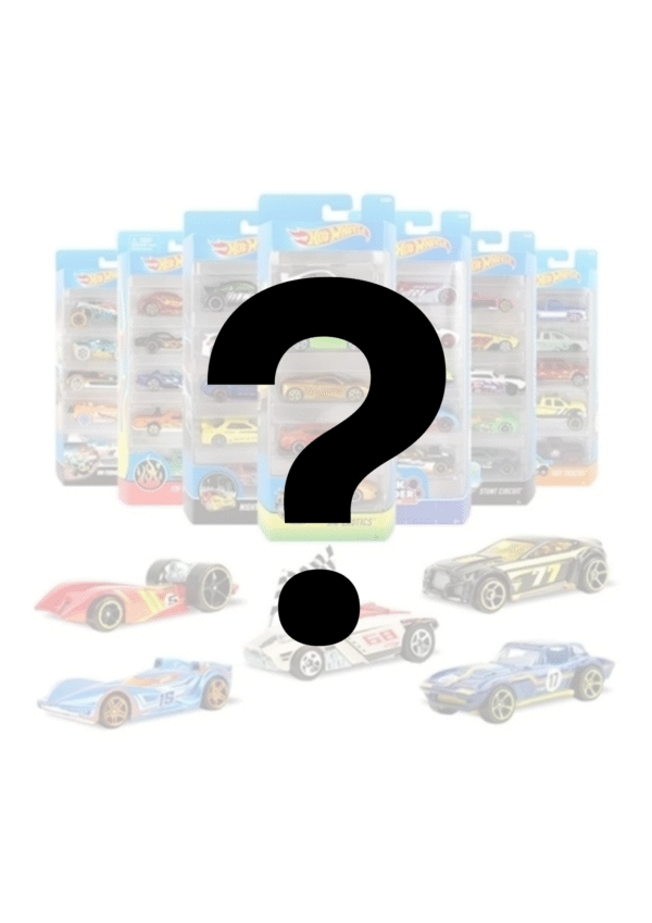 HOT WHEELS PACOTE COM 5 CARROS ESCALA 1:64 SORTIMENTO