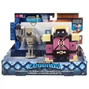 MINECRAFT FIGURA PACOTE COM 2 FIDGET 3.25