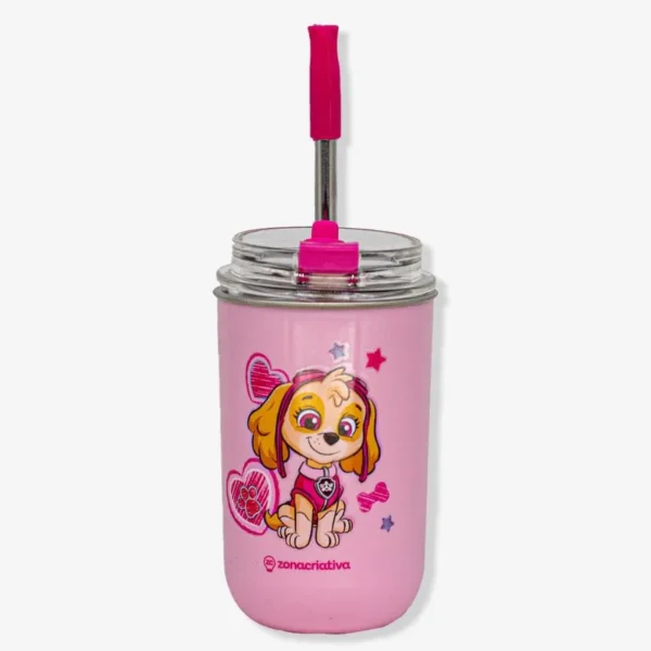 COPO NEO C/CANUDO 300ML SKYE