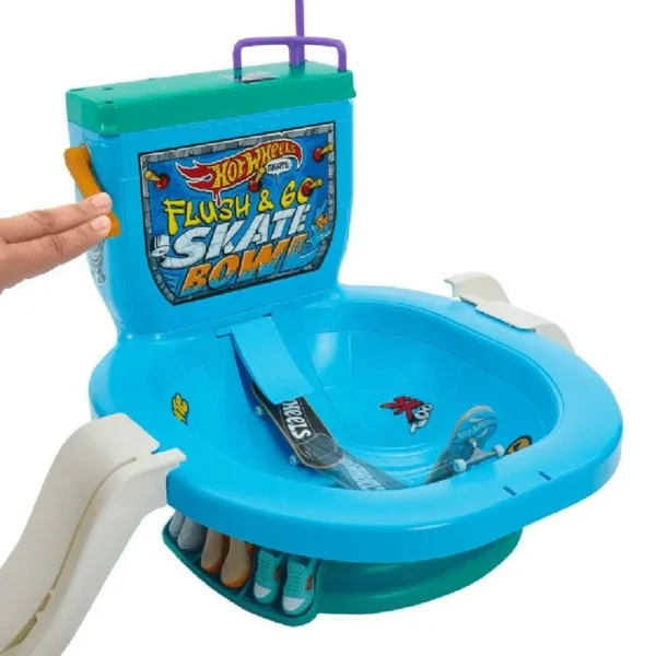 HOT WHEELS SKATE DE DEDO SET BOWL DE VASO - Imagem 2