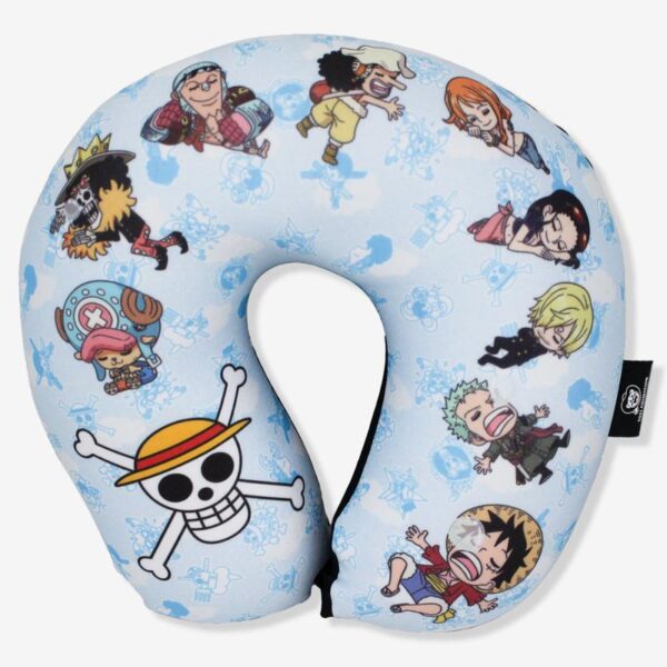 ALMOFADA PESCOCO MICROPEROLAS TURMA ONE PIECE