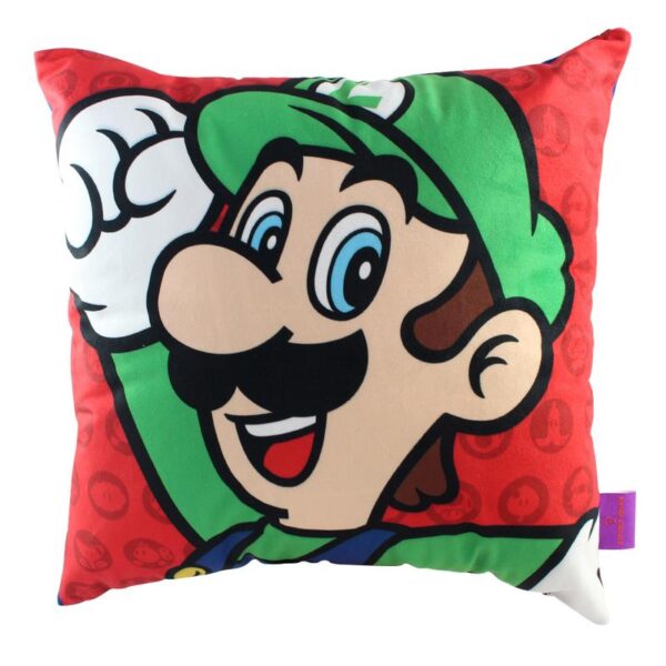 ALMOFADA FIBRA VELUDO 40X40CM MARIO - Imagem 2
