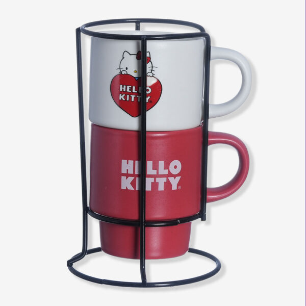 KIT CANECAS EMPILHAVEIS HELLO KITTY - Imagem 2