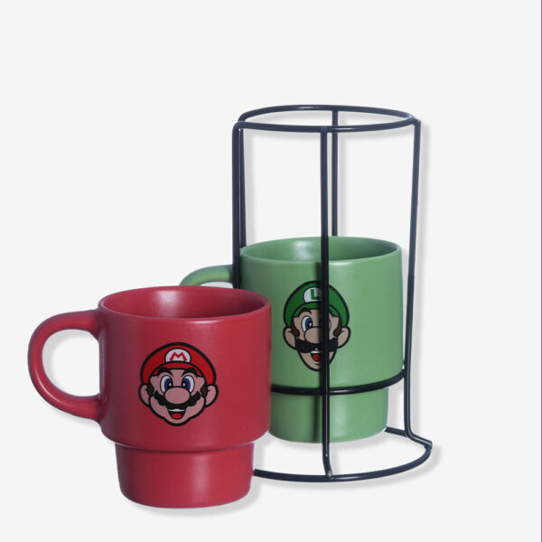KIT CANECAS EMPILHAVEIS SUPER MARIO - Imagem 3