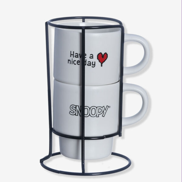 KIT CANECAS EMPILHAVEIS SNOOPY - Imagem 2
