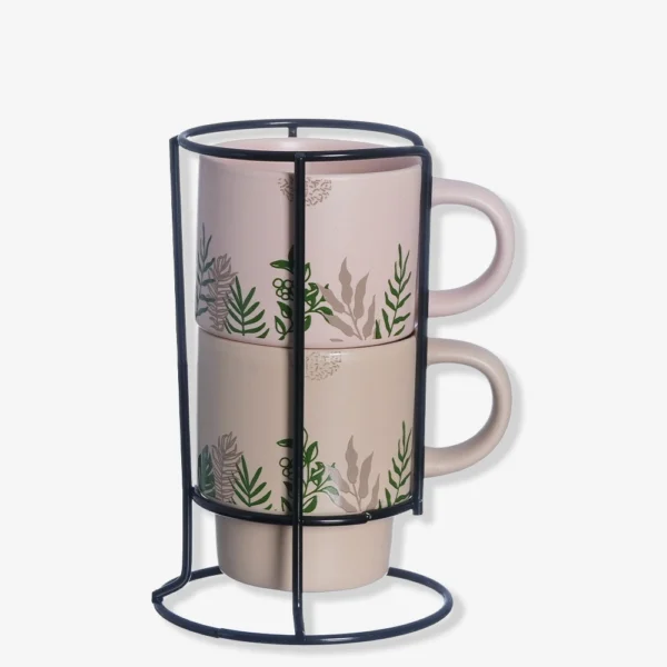 KIT CANECAS EMPILHAVEIS JARDINAGEM - Imagem 2