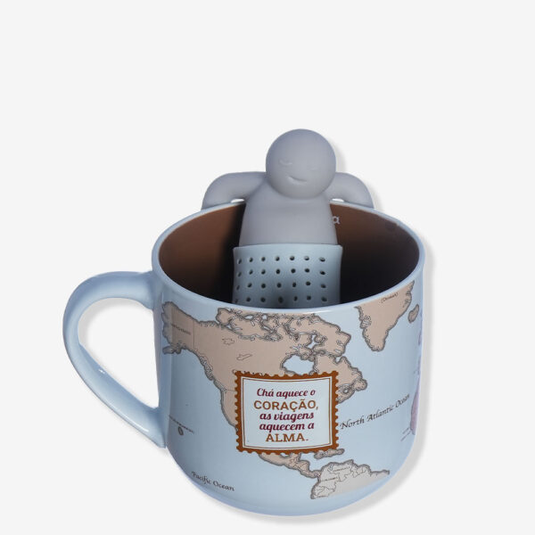 CANECA 350ML C/INFUSOR P/ CHA VIAGEM - Imagem 3