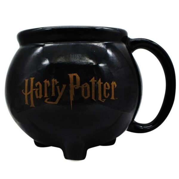 CANECA FORMATO 3D 500ML CALDEIRAO HOGWARTS - Imagem 2