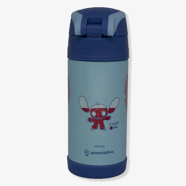 GARRAFA TOP HANDLE INF.350ML STITCH - Imagem 2
