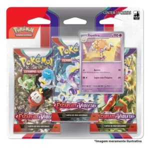 BLISTER TRIPLO ESCARLATE E VIOLETA