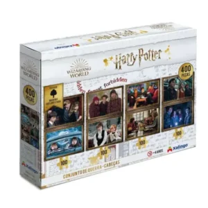 QUEBRA-CABECA MADEIRA HARRY POTTER 4X100P=400P
