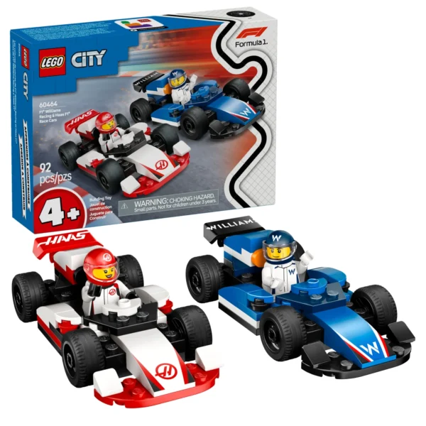 CARROS DE CORRIDA F1 DA WILLIAMS RACING E HAAS F1