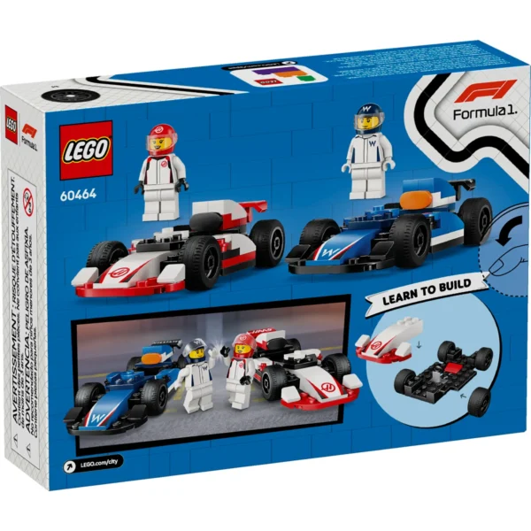 CARROS DE CORRIDA F1 DA WILLIAMS RACING E HAAS F1 - Imagem 2