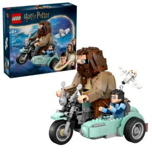 PASSEIO DE MOTOCICLETA DE HAGRID E HARRY