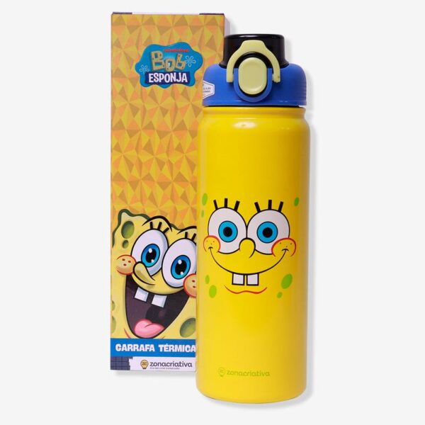 GARRAFA GALAXY 650ML BOB ESPONJA