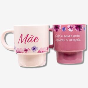 KIT CANECAS EMPILHAVEIS MAE FLORENCE