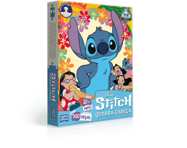 QUEBRA CABECA 500 PC - STITCH E LILO
