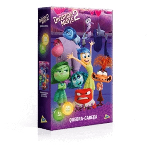 QUEBRA CABECA 100 PC ENCAPADO - DIVERTIDAMENTE 2