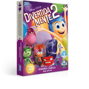 QUEBRA CABECA 500 PC - DIVERTIDAMENTE 2