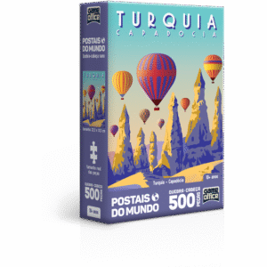 QUEBRA CABECA 500 PC NANO - TURQUIA CAPADOCIA - POSTAIS DO MUNDO