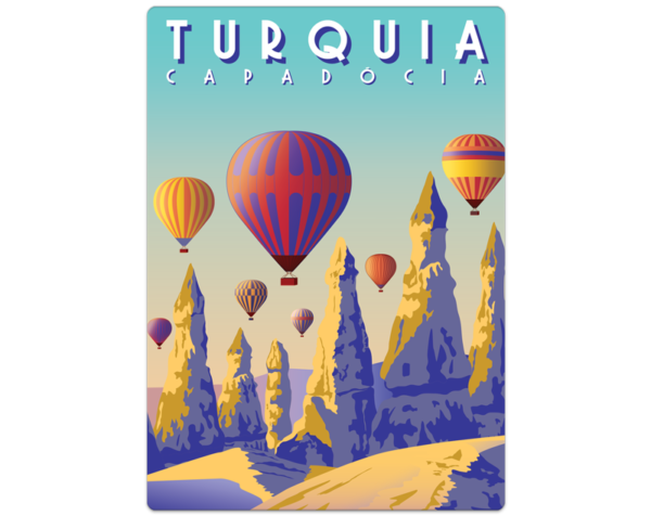 QUEBRA CABECA 500 PC NANO - TURQUIA CAPADOCIA - POSTAIS DO MUNDO - Imagem 3