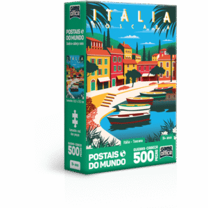 QUEBRA CABECAA 500 PC NANO - ITALIA - TOSCANA - POSTAIS DO MUNDO