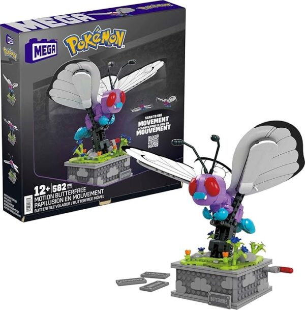 MEGA CONSTRUX POKEMON MOTION BUTTERFREE