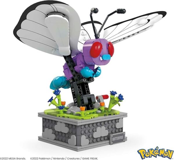 MEGA CONSTRUX POKEMON MOTION BUTTERFREE - Imagem 2