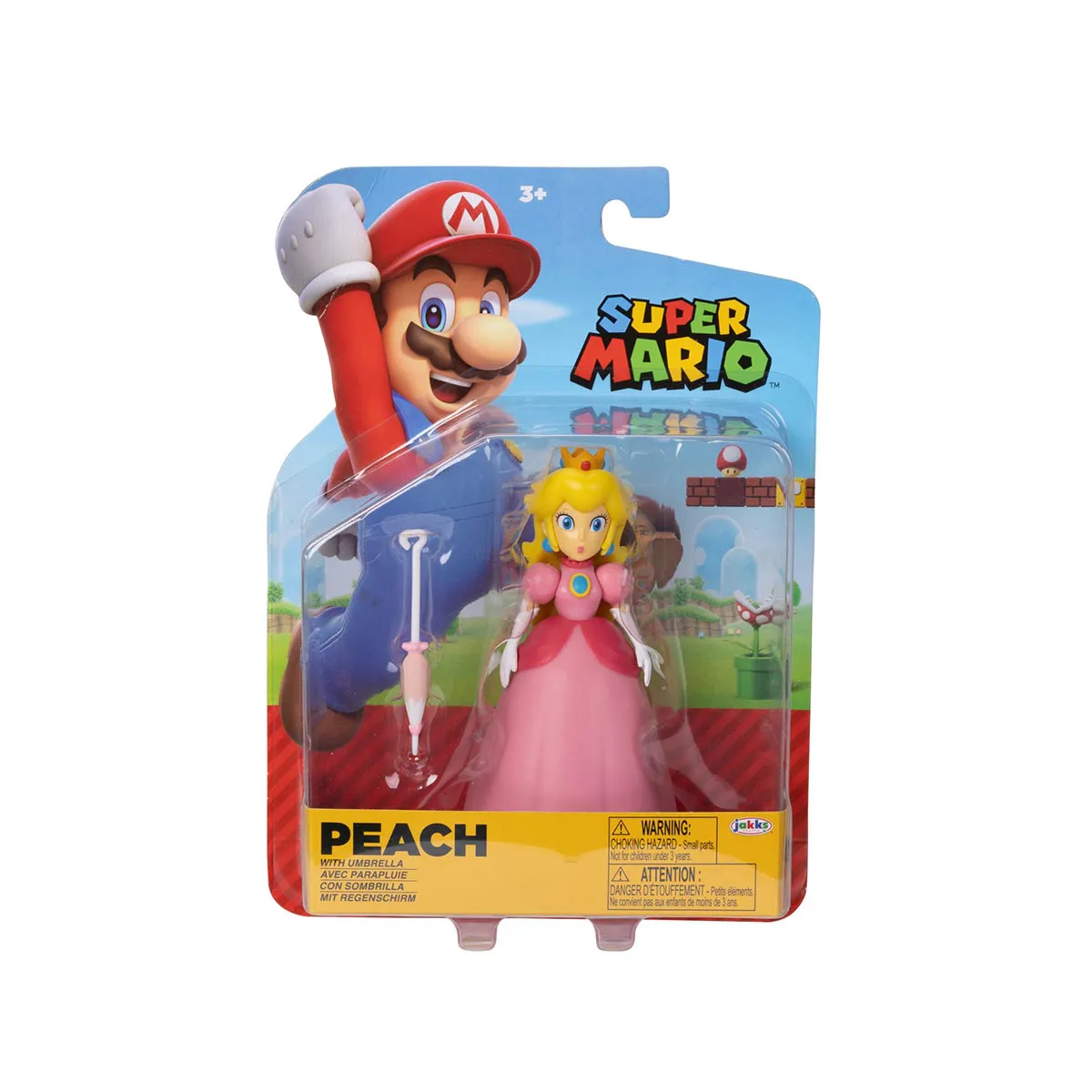 PEACH COM GUARDA CHUVA