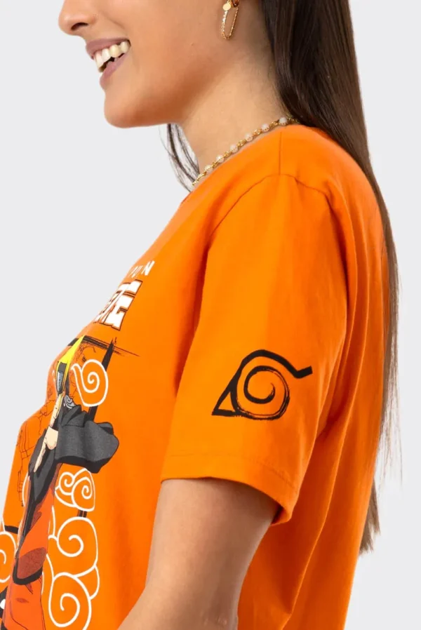 CAMISETA NARUTO KAGE BUNSHIN LARANJA - Imagem 3